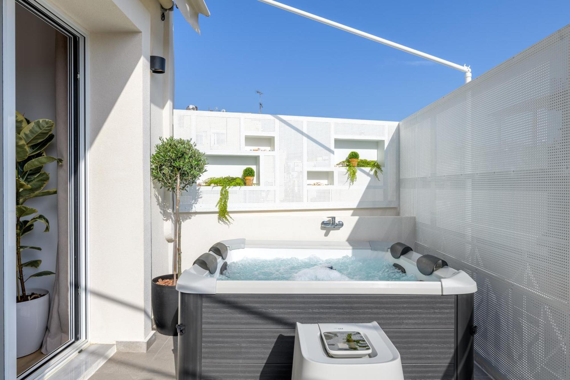 Central Sunny Loft With Plunge Pool Atina Dış mekan fotoğraf